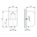 Inox prerada DOM 10 VM dimenzije