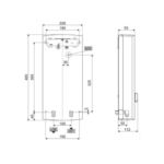Stiebel Eltron PEG tehnicki crtez