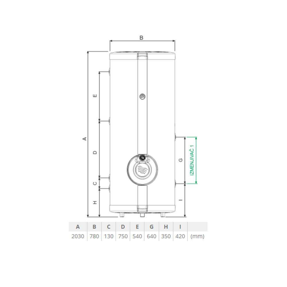 Termorad BT-500 S IB-150 1i Termorad BT-500 S IB-150 1i