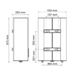 Electrolux EWH 50 AZR EEC tehnicki crtez