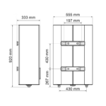 Electrolux EWH 80 AZR EEC tehnicki crtez