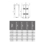Electrolux EWH MXM WiFi EEC tehnicki crtez