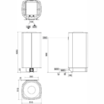 Stiebel Eltron SHD 100 S tehnicki crtez
